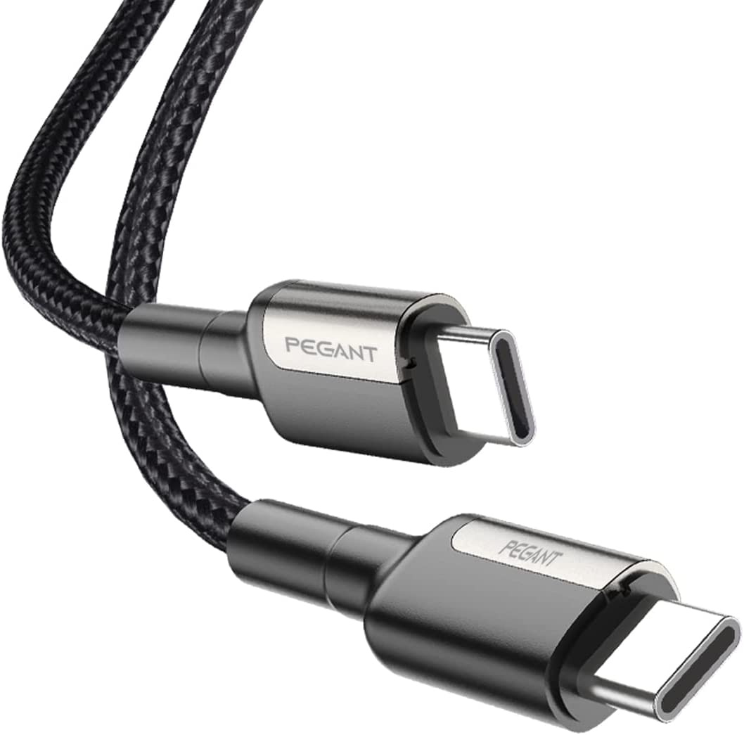 Bas192.- Câble USB Type-C PD 100W pour recharge rapide, cordon de chargeur  USB-C vers USB-C pour iPhone 15 Plus Pro, Macbook Pro, iPad