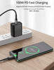 EGANT USB C Cable 100W Fast Charging Nylon Braided Power Delivery PD Type C Compatible for iPad mini 6 MacBook Pro 2021 14 16 MacBook Air iPad Pro 12.9 Samsung S21 and more (100W 2M)