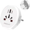 PEGANT World to EU Plug Travel Adapter for All Europe EU/UK/Australia/China/Russia/<br>Turkey/Spain Worldwide Power Outlet Converter